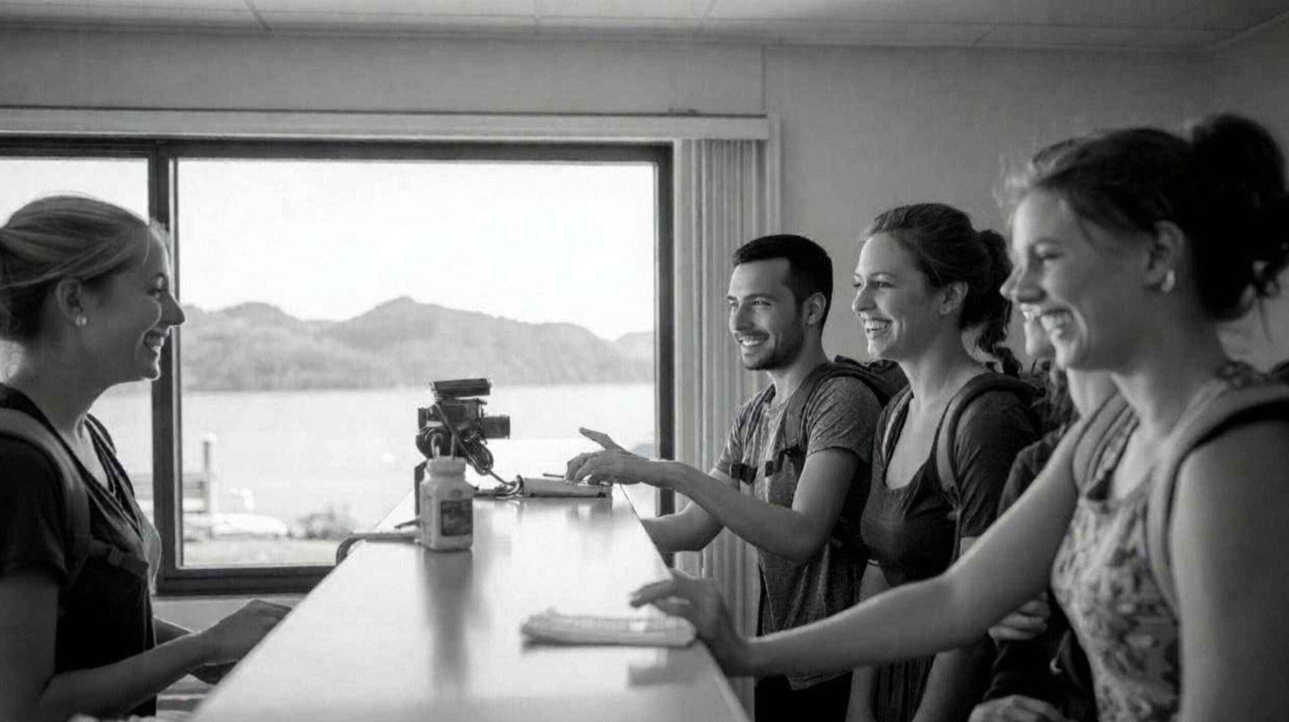 Find information and advice in reception at Absoloot Hostel Queenstown
